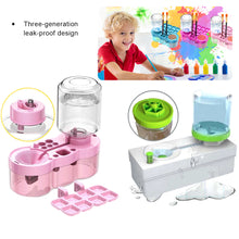 Load image into Gallery viewer, 500ML Paint Brush Cleaner Watercolor Brush Rinser with Drain Cleaner Rinse Cup Paint Water Dispenser Oil Paint Brush Cleaner
