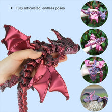 Load image into Gallery viewer, 30cm/11.81in 3D Printed Dargon With Movable Joints Decoration 3D Printed Animals Room Decor Office Table Funny Dargon Ornament
