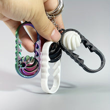 Load image into Gallery viewer, 3D Printed Fingertip Rotating Toy Spiral Three-dimensional Structure Anti Stress Toys Keychain Decompression Fidget Toys For Adults Kids
