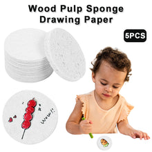 Load image into Gallery viewer, 3D Drawing Magic Canvas Sponge Water-Activated Swelling Kids DIY Kids Painting Paper Art Drawing Paper for Kids Foam Texture Pinching Fun
