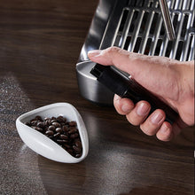Load image into Gallery viewer, Ceramic Coffee Bean Dosing Cup White Pottery Teaspoon Tea Separator Light Spray Bottle Anti-Static Coffee Bean Spray for Coffee Lovers
