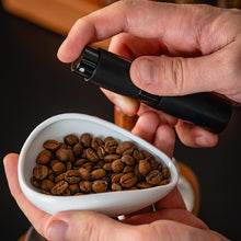 Load image into Gallery viewer, Ceramic Coffee Bean Dosing Cup Spoon Light Spray Bottle Tea Leaves Barista Set Anti-Static Coffee Bean Spray Measuring Tray for Coffee Lovers
