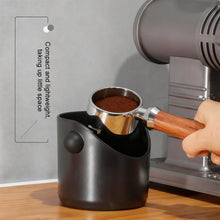 Load image into Gallery viewer, ABS Shock-Absorbent Coffee Knock Box Anti-slip Espresso Knocking Slag Coffee Grounds Organizer Coffee Powder Bucket Espresso Dump Bin
