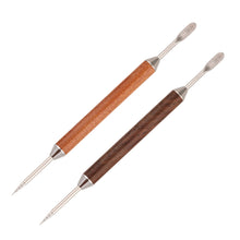 Load image into Gallery viewer, Stainless Steel Coffee Needles Coffee Pull Flower Needle Espresso Latte Decor Art Pen Wooden Needle Barista Tools Accessories

