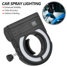 Load image into Gallery viewer, Auto Body Paint Spray Gun Lighting Light Tool Adjustable Color Temperature Shadowless Work Light for Painting Refinishing
