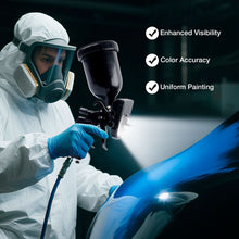 Load image into Gallery viewer, Auto Body Paint Spray Gun Lighting Light Tool Adjustable Color Temperature Shadowless Work Light for Painting Refinishing
