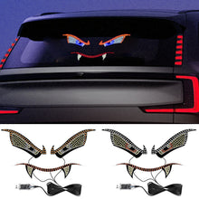 Load image into Gallery viewer, Devil's Eye Car Rear Window LED Decorative Light Warning Light Devil Eye Atmosphere Light Auto Decoration Accessories
