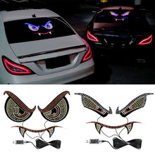 Load image into Gallery viewer, Devil's Eye Car Rear Window LED Decorative Light Warning Light Devil Eye Atmosphere Light Auto Decoration Accessories
