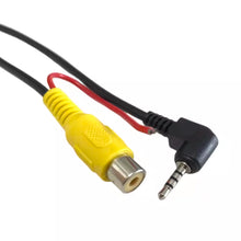 Load image into Gallery viewer, 2.5mm 4-Pin to RCA Female Adapter Extension Cable 2.4M For Car GPS Navigation Unit &amp; Audio Video Connection Car Stereo Cable
