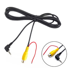Load image into Gallery viewer, 2.5mm 4-Pin to RCA Female Adapter Extension Cable 2.4M For Car GPS Navigation Unit &amp; Audio Video Connection Car Stereo Cable
