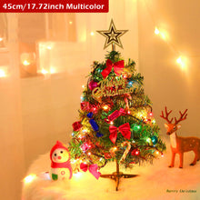 Load image into Gallery viewer, Desktop Christmas Tree LED Light 30CM 45CM 60CM Mini Table Gift Xmas Tree Artificial Christmas Tree Ornament Home Decoration
