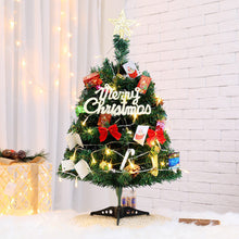 Load image into Gallery viewer, Desktop Christmas Tree LED Light 30CM 45CM 60CM Mini Table Gift Xmas Tree Artificial Christmas Tree Ornament Home Decoration
