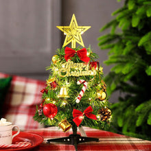 Load image into Gallery viewer, Desktop Christmas Tree LED Light 30CM 45CM 60CM Mini Table Gift Xmas Tree Artificial Christmas Tree Ornament Home Decoration
