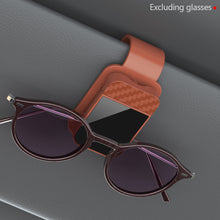 Load image into Gallery viewer, Magnetic Car Sunglasses Holder Clip Sun Visor Glasses Shades Organizer Interior Storage Accessory
