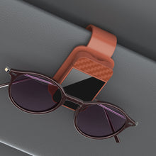Load image into Gallery viewer, Magnetic Car Sunglasses Holder Clip Sun Visor Glasses Shades Organizer Interior Storage Accessory
