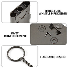 Load image into Gallery viewer, 180DB Outdoor Survival High Decibels Whistle Practical Whistle Stainless Steel Portable Camping Hiking Sports Cheer leading Whistle
