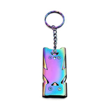 Load image into Gallery viewer, 180DB Outdoor Survival High Decibels Whistle Practical Whistle Stainless Steel Portable Camping Hiking Sports Cheer leading Whistle

