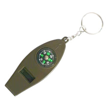Load image into Gallery viewer, 4 IN 1Survival Whistle With Compass Outdoor Multifunctional Tool Multifunctional Tool Loud Whistle Clear Sound For Kayaking
