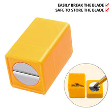 Load image into Gallery viewer, Plastic Car Waste Blade Storage Box Safety Blade Disposal Container Vinyl Sticker Film Knife Convenient Queegee Tool
