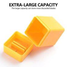 Load image into Gallery viewer, Plastic Car Waste Blade Storage Box Safety Blade Disposal Container Vinyl Sticker Film Knife Convenient Queegee Tool
