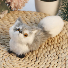 Load image into Gallery viewer, Simulation Mini Fox Model Cute Imitation Laying Sleeping Sitting Fox Ornaments Children Birthday Gifts Home Decoration Plush Figures Craft
