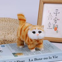 Load image into Gallery viewer, Simulation Cat Model Plush Toy Plush Cats Children Cognition Realistic Furry Imitation Animal Doll Home Decor Figurine Kids Gift
