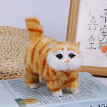 Load image into Gallery viewer, Simulation Cat Model Plush Toy Plush Cats Children Cognition Realistic Furry Imitation Animal Doll Home Decor Figurine Kids Gift
