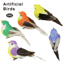 Load image into Gallery viewer, Cute Artificial Birds Fake Foam Animal Simulation Feather Birds Models DIY Craft Wedding Home Garden Ornament Decoration
