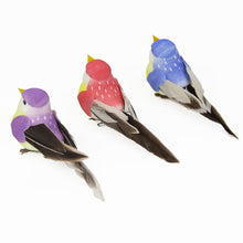 Load image into Gallery viewer, Cute Artificial Birds Fake Foam Animal Simulation Feather Birds Models DIY Craft Wedding Home Garden Ornament Decoration
