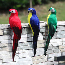 Load image into Gallery viewer, Cute Artificial Parrots Fake Foam Animal Simulation Feather Birds Models DIY Craft Wedding Home Garden Ornament Decoration
