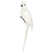 Load image into Gallery viewer, Cute Artificial Parrots Fake Foam Animal Simulation Feather Birds Models DIY Craft Wedding Home Garden Ornament Decoration
