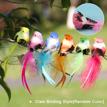 Load image into Gallery viewer, Cute Artificial Birds Fake Foam Animal Simulation Feather Birds Models DIY Craft Wedding Home Garden Ornament Decoration

