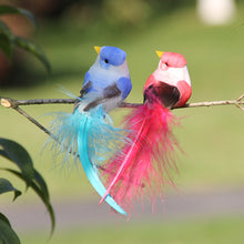 Load image into Gallery viewer, Cute Artificial Birds Fake Foam Animal Simulation Feather Birds Models DIY Craft Wedding Home Garden Ornament Decoration
