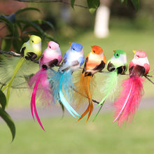 Load image into Gallery viewer, Cute Artificial Birds Fake Foam Animal Simulation Feather Birds Models DIY Craft Wedding Home Garden Ornament Decoration
