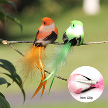 Load image into Gallery viewer, Cute Artificial Birds Fake Foam Animal Simulation Feather Birds Models DIY Craft Wedding Home Garden Ornament Decoration
