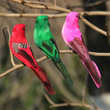 Load image into Gallery viewer, Cute Artificial Birds Fake Foam Animal Simulation Feather Birds Models DIY Craft Wedding Home Garden Ornament Decoration
