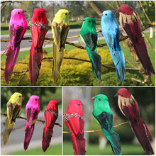 Load image into Gallery viewer, Cute Artificial Birds Fake Foam Animal Simulation Feather Birds Models DIY Craft Wedding Home Garden Ornament Decoration
