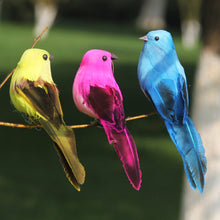 Load image into Gallery viewer, Cute Artificial Birds Fake Foam Animal Simulation Feather Birds Models DIY Craft Wedding Home Garden Ornament Decoration

