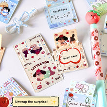 Load image into Gallery viewer, 10Pcs Kids Christmas Reward Tear Scratch Card Self-adhesive Stickers Tear Off Card Xmas Stickers DIY Children's Redemption Vouchers
