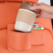 Load image into Gallery viewer, Multi-Function Car Interior Seat Back &amp; Door Storage Organizer Cup Holder Phone Slot Trash Bin Storage Box
