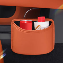 Load image into Gallery viewer, Universal Car Seat Back Trash Can with Cup Holder Multi-Purpose Storage Box &amp; Drink Holder for Door Seat Interior Organizer
