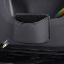 Load image into Gallery viewer, Universal Car Seat Back Trash Can with Cup Holder Multi-Purpose Storage Box &amp; Drink Holder for Door Seat Interior Organizer
