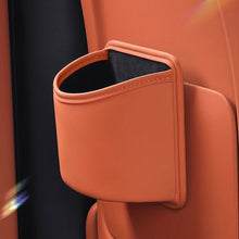 Load image into Gallery viewer, Universal Car Seat Back Trash Can with Cup Holder Multi-Purpose Storage Box &amp; Drink Holder for Door Seat Interior Organizer
