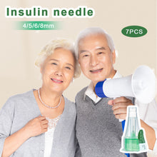 Load image into Gallery viewer, 7pcs/box 4/5/6/8mm Insulin Cartridges for Lilly Insulin Injection Pen Individual Packaging Medical Insulin Pen Tip
