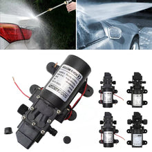 Load image into Gallery viewer, 12V DC Self-Priming Diaphragm Water Pump &amp; High Pressure Sprayer For Car Washing Drone Accessory Electric Water Pump

