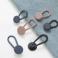 Load image into Gallery viewer, 6/12Pcs Adjustable Pants Button No-Sew Waist Expanding Buckle Retractable Button In Khaki/Blue/Black
