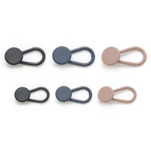 Load image into Gallery viewer, 6/12Pcs Adjustable Pants Button No-Sew Waist Expanding Buckle Retractable Button In Khaki/Blue/Black
