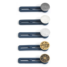 Load image into Gallery viewer, 5Pcs Adjustable Button Pants Jeans Extender Waistband Expander Retractable Button Trouser Buckles No Sewing

