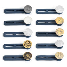 Load image into Gallery viewer, 5Pcs Adjustable Button Pants Jeans Extender Waistband Expander Retractable Button Trouser Buckles No Sewing
