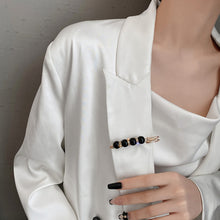 Load image into Gallery viewer, Sweet Pearl Adjustable Waist Button Rhinestone Pin Brooch Pants Skirt Expender Retractable Waistband Expander
